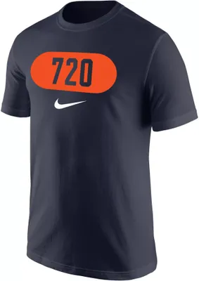 Nike Men's Denver 720 Area Code Navy T-Shirt