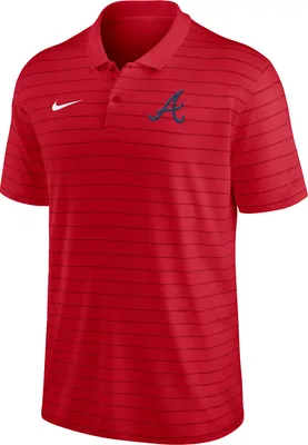 Nike Men's Atlanta Braves Red Authentic Collection Victory Polo