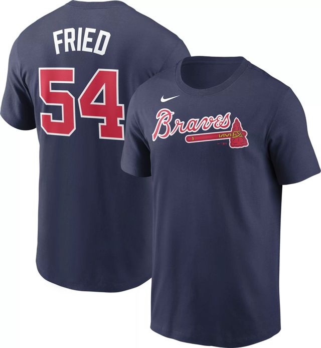 Nike Atlanta Braves Medium Dri-fit Tee Shirt