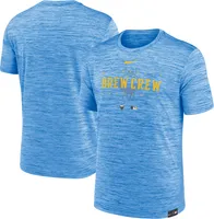 Nike Men's Milwaukee Brewers Authentic Collection City Connect Velocity T-Shirt