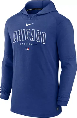 Nike Men's Chicago Cubs Royal Authentic Collection Dri-FIT Hoodie