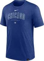 Nike Men's Chicago Cubs Royal Authentic Collection Early Work Performance T-Shirt