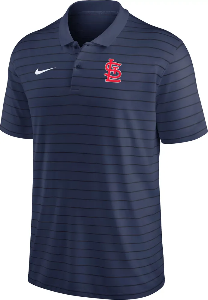 Nike Men's St. Louis Cardinals Navy Authentic Collection Victory Polo