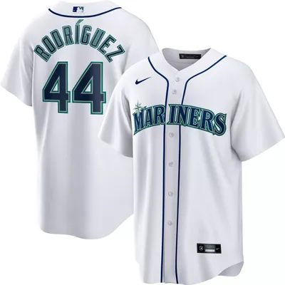 Nike Men's Seattle Mariners Julio Rodríguez #44 White Cool Base Jersey