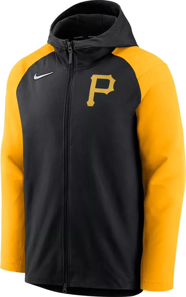 Nike Men's Pittsburgh Pirates Black Authentic Collection Full-Zip Jacket