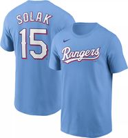 New Nike MLB Texas Rangers Nick Solak 15 Baseball Jersey White