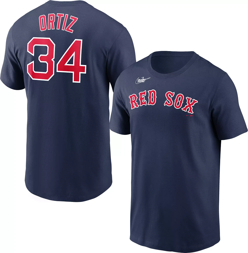 Nike Men's Boston Red Sox David Ortiz #34 Navy T-Shirt