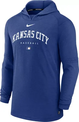 Nike Men's Kansas City Royals Royal Authentic Collection Dri-FIT Hoodie