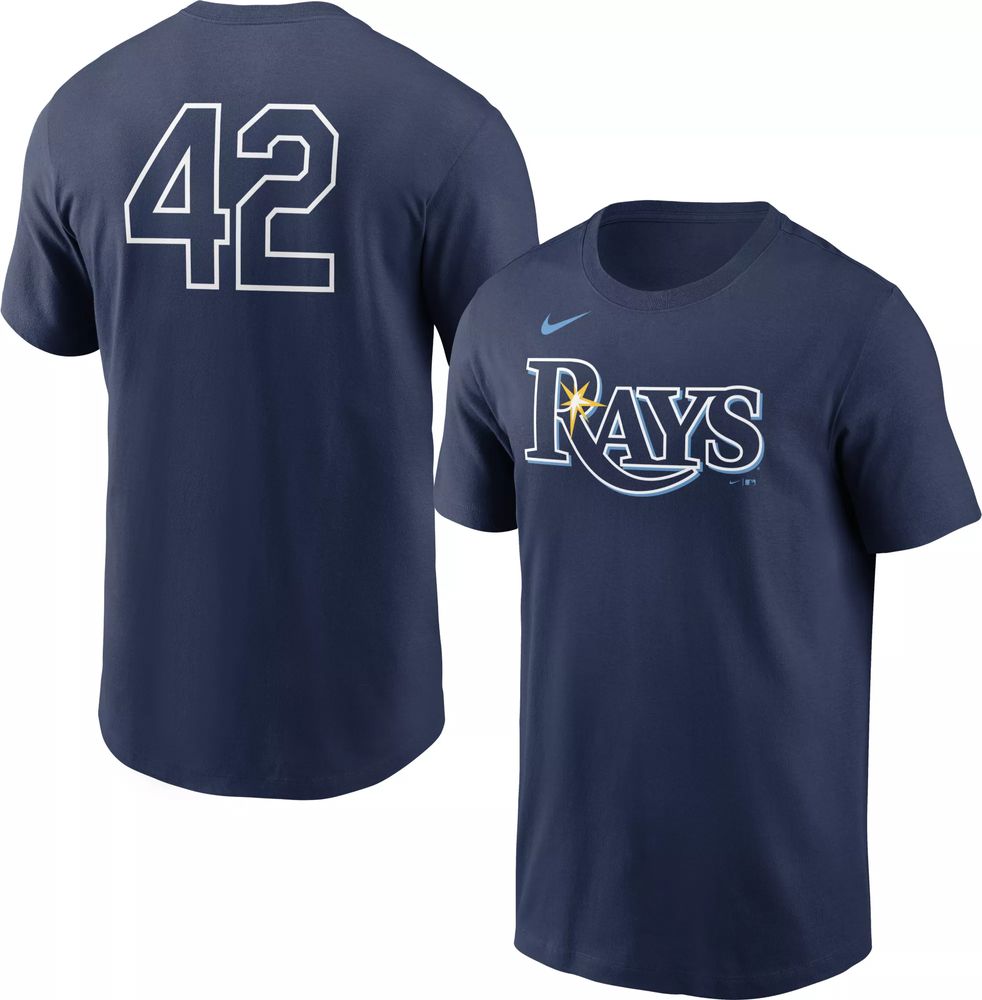 Men's Nike Light Blue Tampa Bay Rays New Legend Wordmark T-Shirt