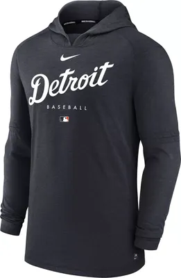 Nike Men's Detroit Tigers Navy Authentic Collection Dri-FIT Hoodie