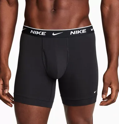 Nike Men's Dri-FIT Essential Cotton Stretch Boxer Briefs – 3 Pack