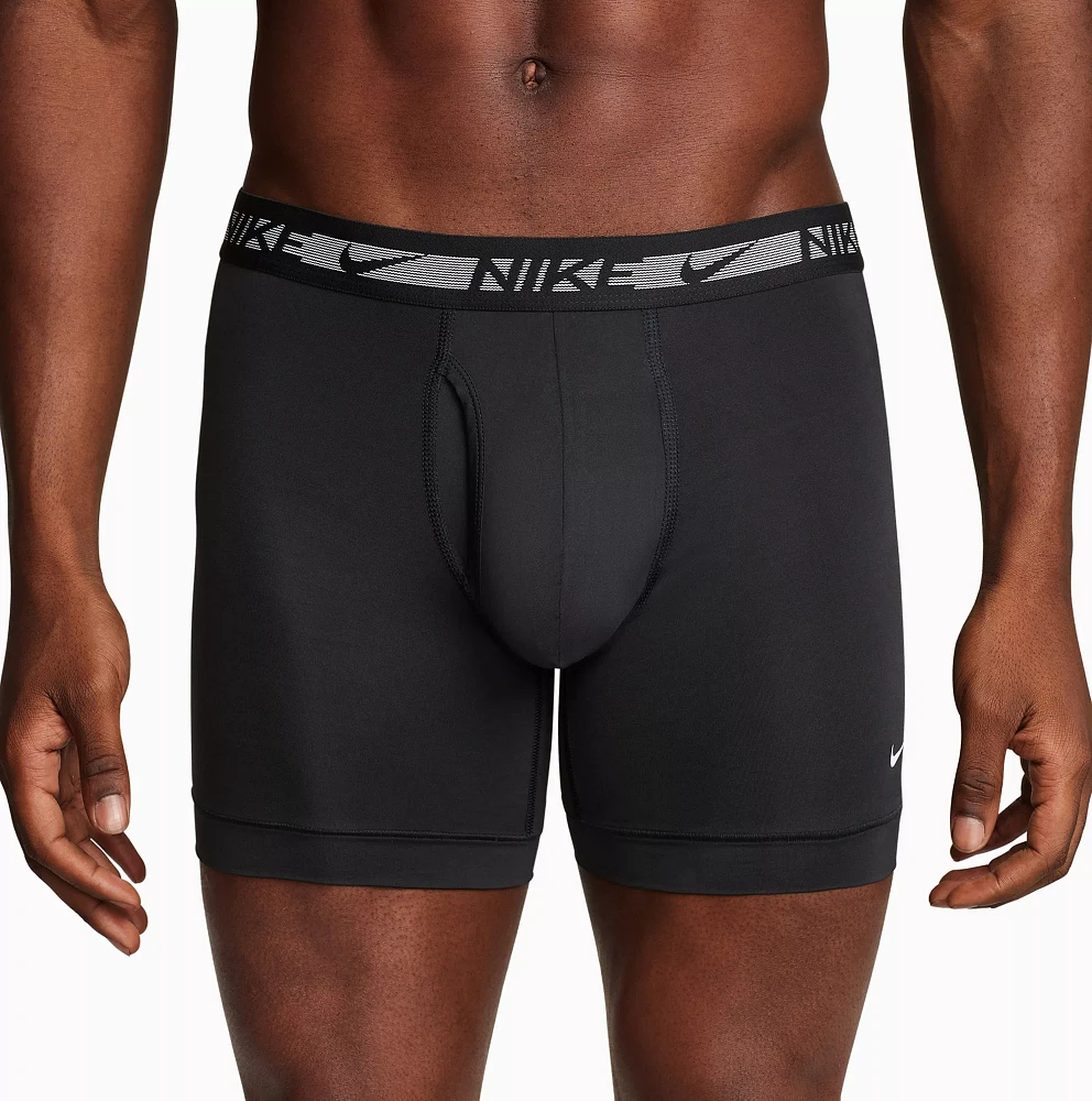 Nike Men's Dri-FIT Ultra Stretch Micro Boxer Briefs – 3 Pack