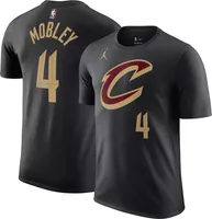 Nike Men's Cleveland Cavaliers Evan Mobley #4 Black T-Shirt