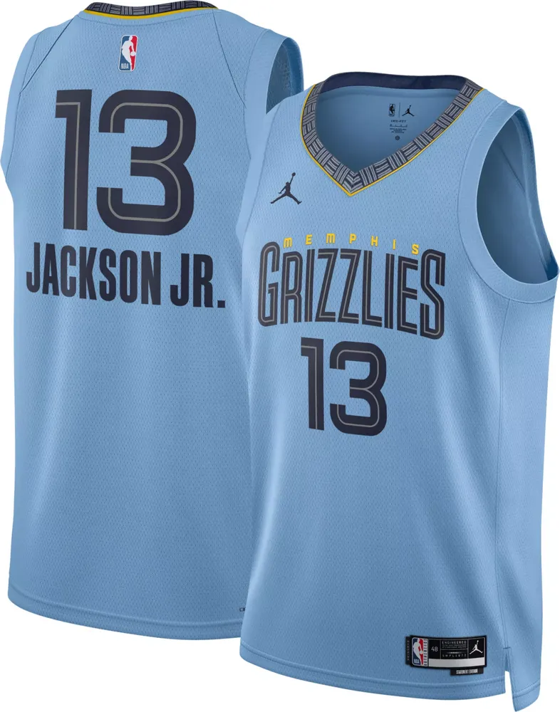 Jordan Men's Memphis Grizzlies Jaren Jackson Jr. #13 Blue Dri-FIT Swingman Jersey