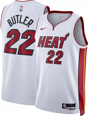 Nike Men's Miami Heat Jimmy Butler #22 White Dri-FIT Swingman Jersey