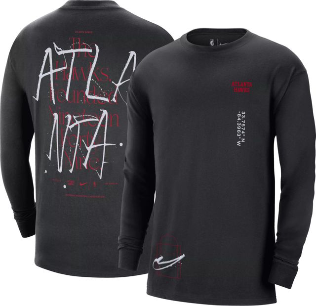 Nike Men's Atlanta Hawks Red Max 90 T-Shirt