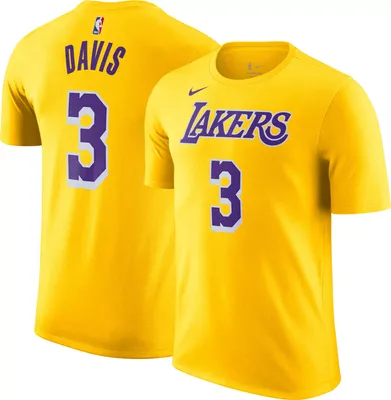 Nike Men's Los Angeles Lakers Anthony Davis #3 T-Shirt