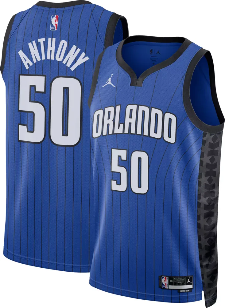 Nike Men's Orlando Magic Cole Anthony #50 Royal Dri-FIT Swingman Jersey