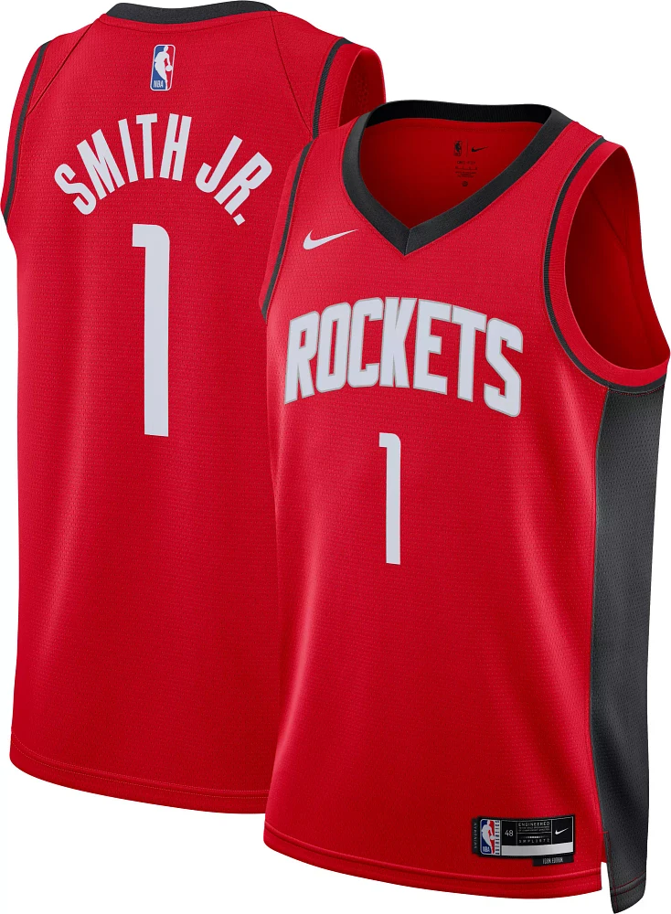 Nike Men's Houston Rockets Jabari Smith Jr. #1 Dri-FIT Swingman Jersey