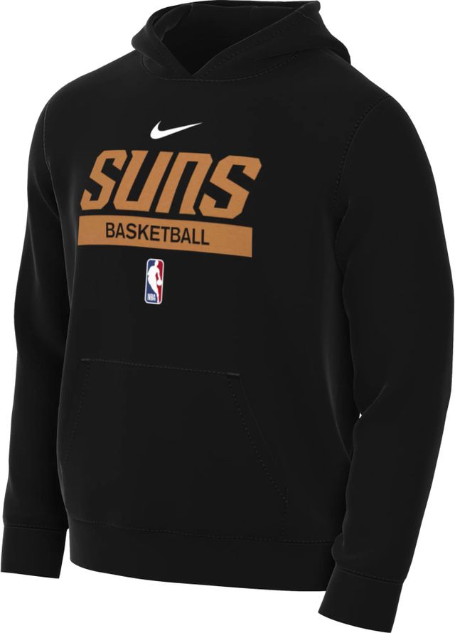 New York Knicks Spotlight Men's Nike Dri-FIT NBA Pullover Hoodie.