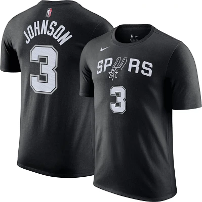 Nike Men's San Antonio Spurs Keldon Johnson #3 T-Shirt