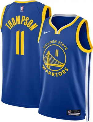 Nike Men's Golden State Warriors Klay Thompson #11 Blue Dri-FIT Swingman Jersey