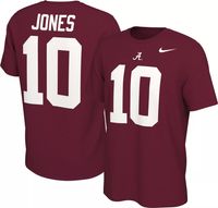 Nike Men's Alabama Crimson Tide Mac Jones #10 Football Jersey T-Shirt