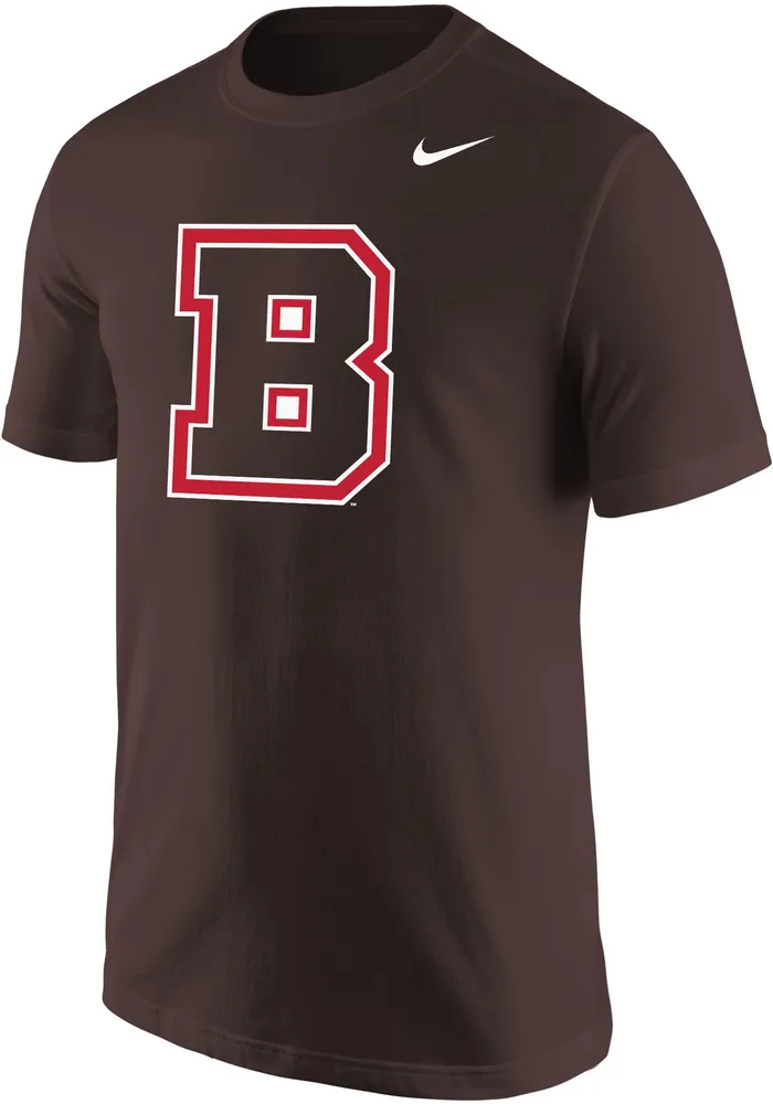 Nike Men's Brown Bears Core Cotton Logo T-Shirt