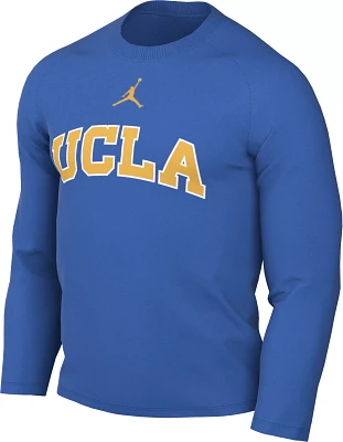 Jordan Men's UCLA Bruins True Blue Spotlight Basketball Dri-FIT Long Sleeve T-Shirt