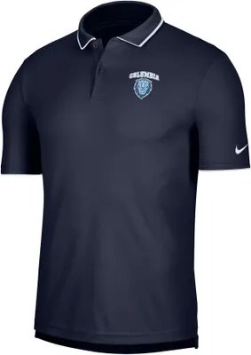 Nike Men's Columbia Lions Columbia Blue UV Collegiate Polo