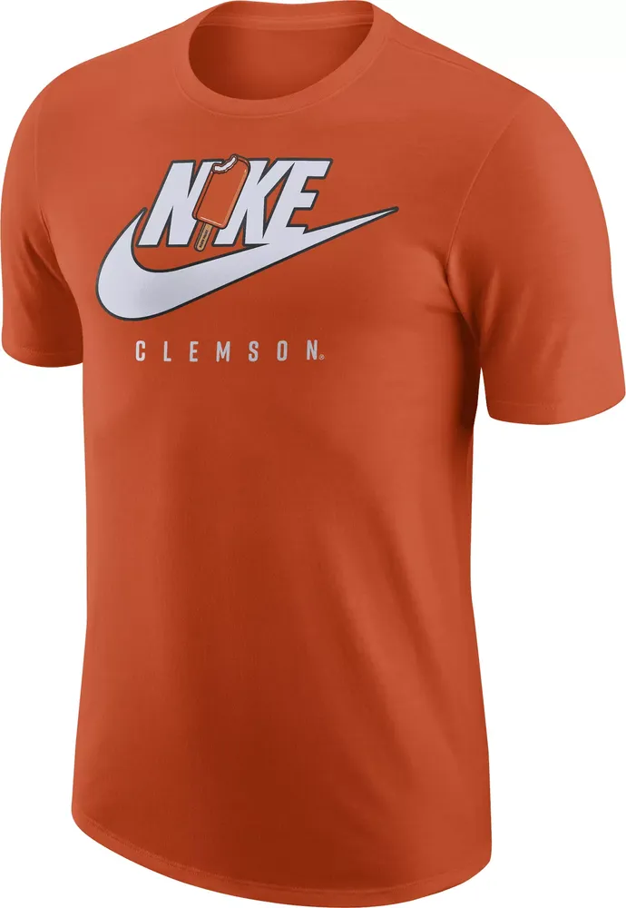 Nike Men's Clemson Tigers Orange Dorm Pack Ice Cream T-Shirt