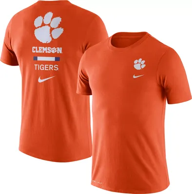 Nike Men's Clemson Tigers Orange Dri-FIT Cotton DNA T-Shirt