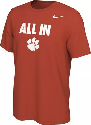 Nike Men's Clemson Tigers Trevor Lawrence #16 Orange Football Jersey T-Shirt