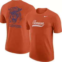 Nike Men's Clemson Tigers Orange Vault Wordmark T-Shirt