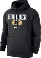 Nike Men's Colorado Buffaloes Black Boulder 303 Area Code Club Fleece Pullover Hoodie