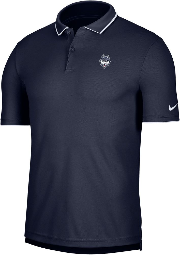 Nike Men's UConn Huskies Blue UV Collegiate Polo