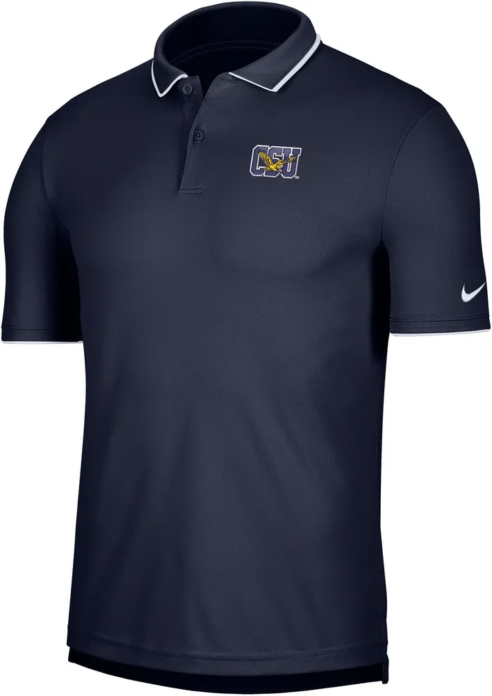 Nike Men's Coppin State Eagles Blue UV Collegiate Polo