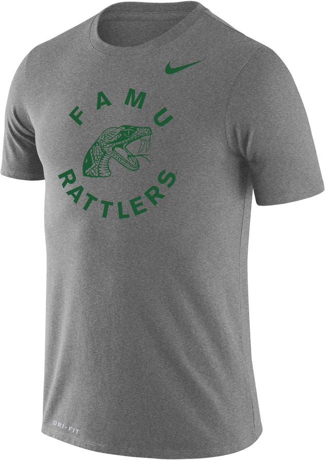 Nike Men's Florida A&M Rattlers Grey Dri-FIT Legend T-Shirt