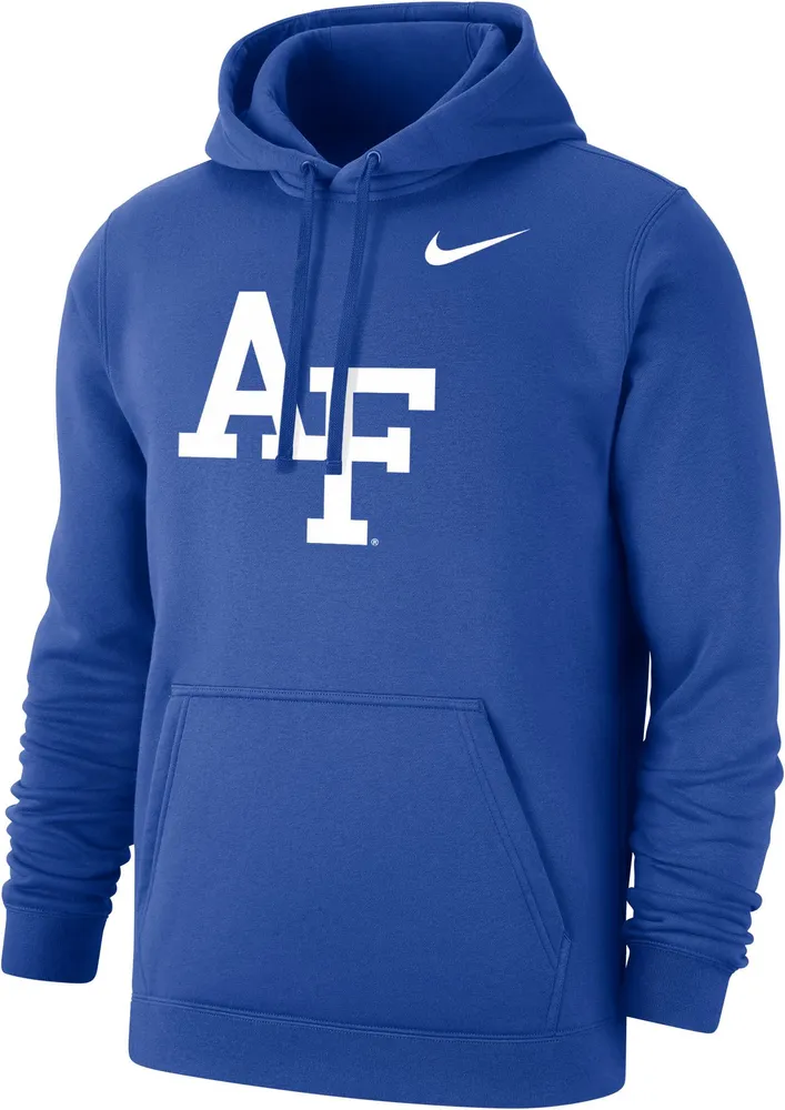 Nike Men's Air Force Falcons Blue Club Fleece Pullover Hoodie