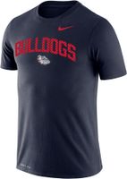 Nike Men's Gonzaga Bulldogs Blue Dri-FIT Legend T-Shirt
