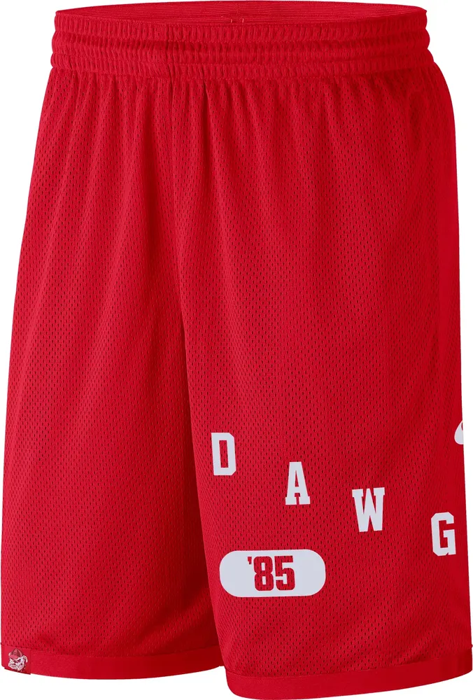 Nike Men's Georgia Bulldogs Red Dri-FIT Shorts