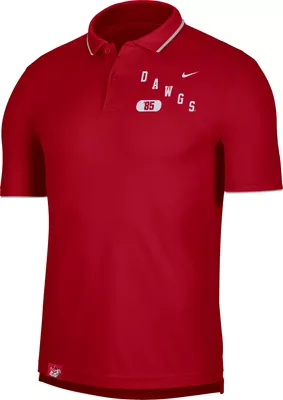 Nike Men's Georgia Bulldogs Red UV Collegiate Polo