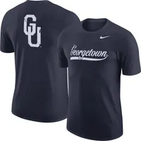 Nike Men's Georgetown Hoyas Blue Vault Wordmark T-Shirt