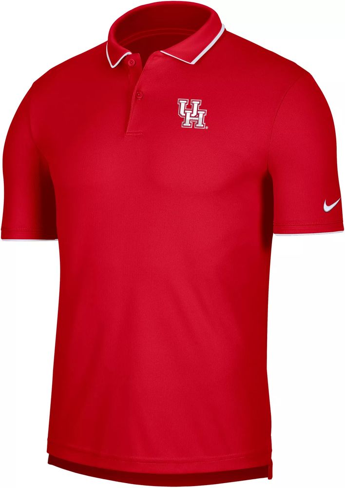 Nike Men's Houston Cougars Red UV Collegiate Polo