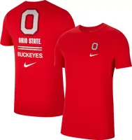 Nike Men's Ohio State Buckeyes Scarlet Dri-FIT Cotton DNA T-Shirt