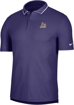 Nike Men's James Madison Dukes Purple UV Collegiate Polo