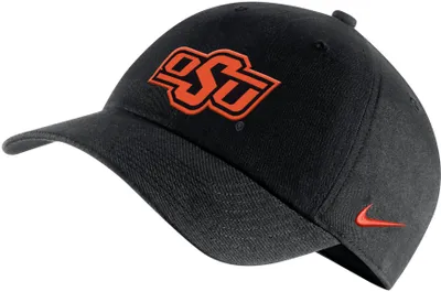 Nike Men's Oklahoma State Cowboys Black Campus Adjustable Hat