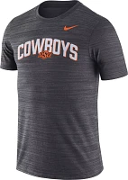 Nike Men's Oklahoma State Cowboys Black Dri-FIT Velocity Football T-Shirt