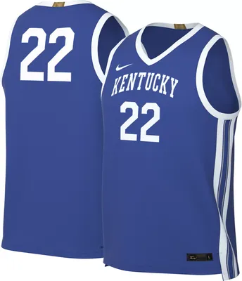 Nike Men's Kentucky Wildcats #22 Blue Limited Basketball Jersey