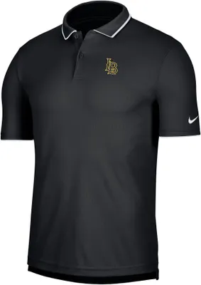 Nike Men's Long Beach State 49ers Black UV Collegiate Polo